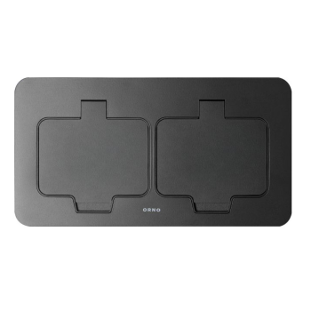 HERMETYCZNE GNIAZDO PODWÓJNE ORNO OR-GM-9047/B 2x2P+Z IP55